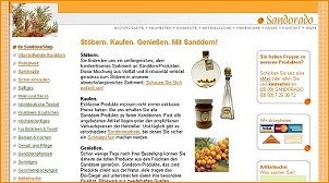www.sandorado.de Der SanddornShop